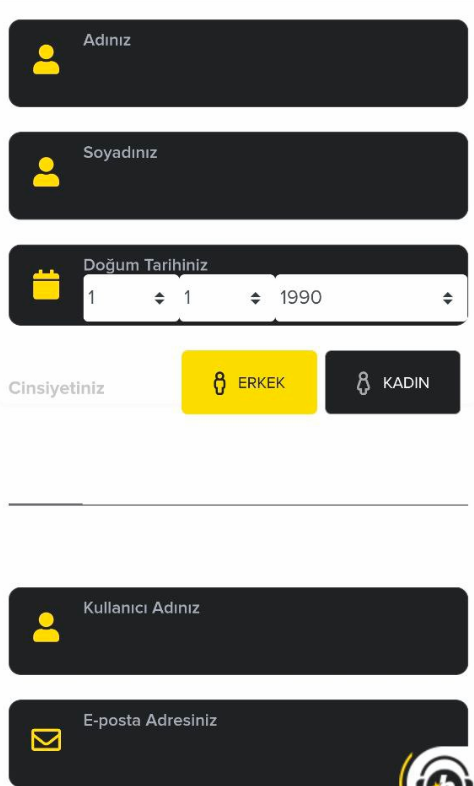 Betturkey’e Kayıt